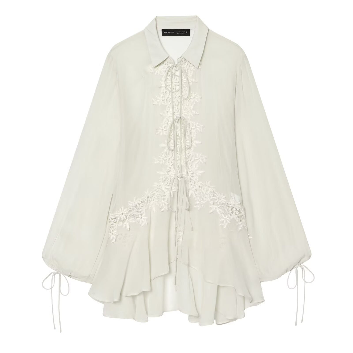 Lace Collar Blouse