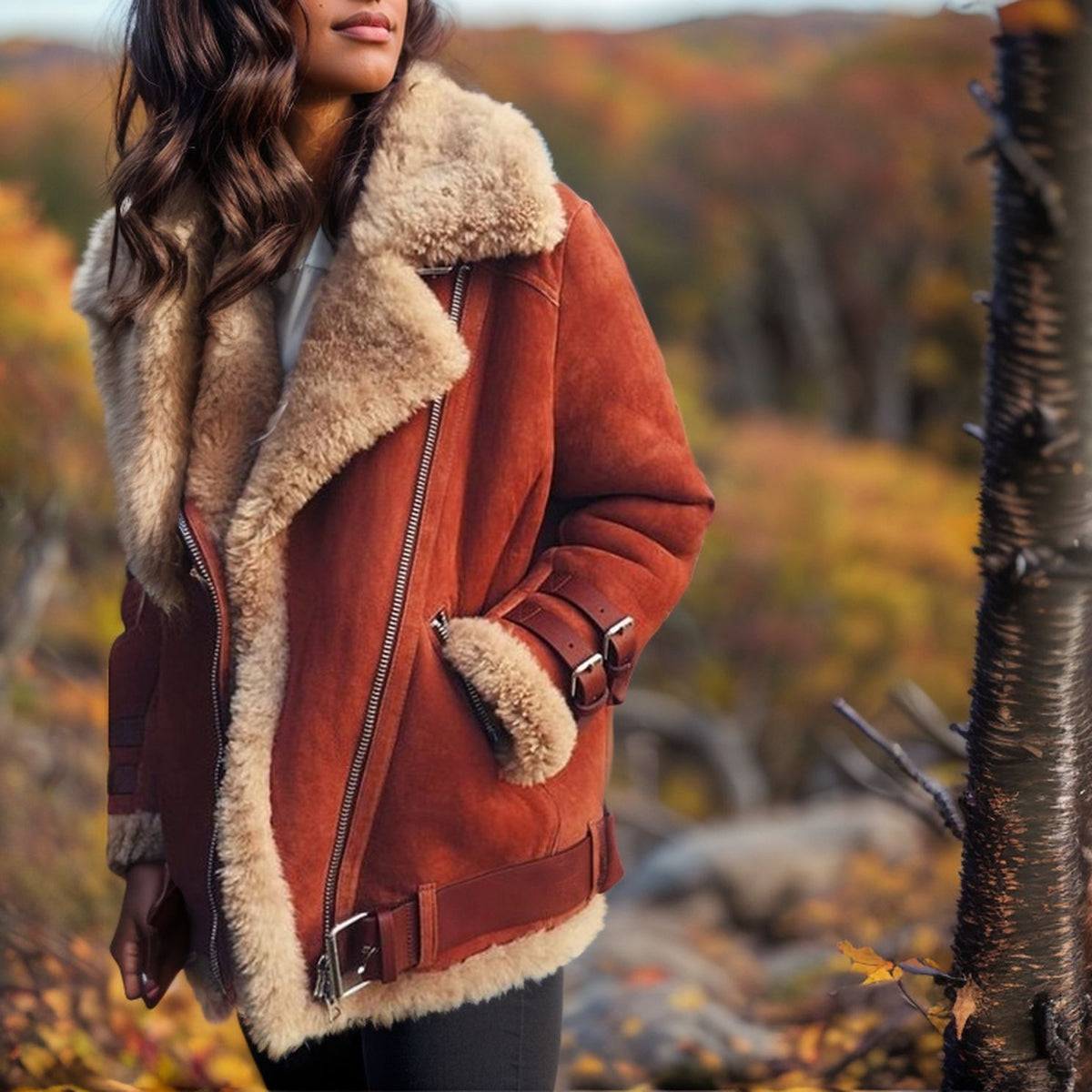 Collared Zip Coat