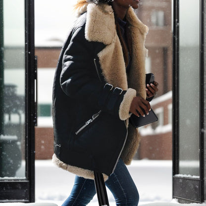 Collared Zip Coat