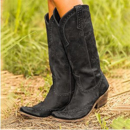 Women’s Studded Tall Boots
