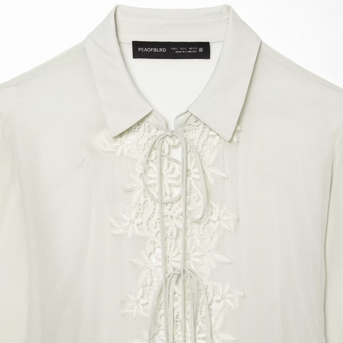Lace Collar Blouse