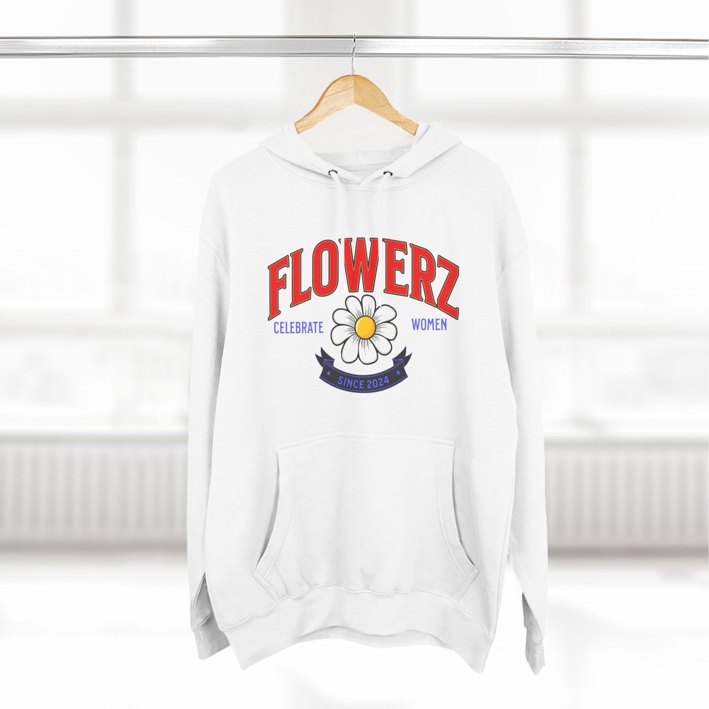 FlowerZ Brand Fleece Hoodie