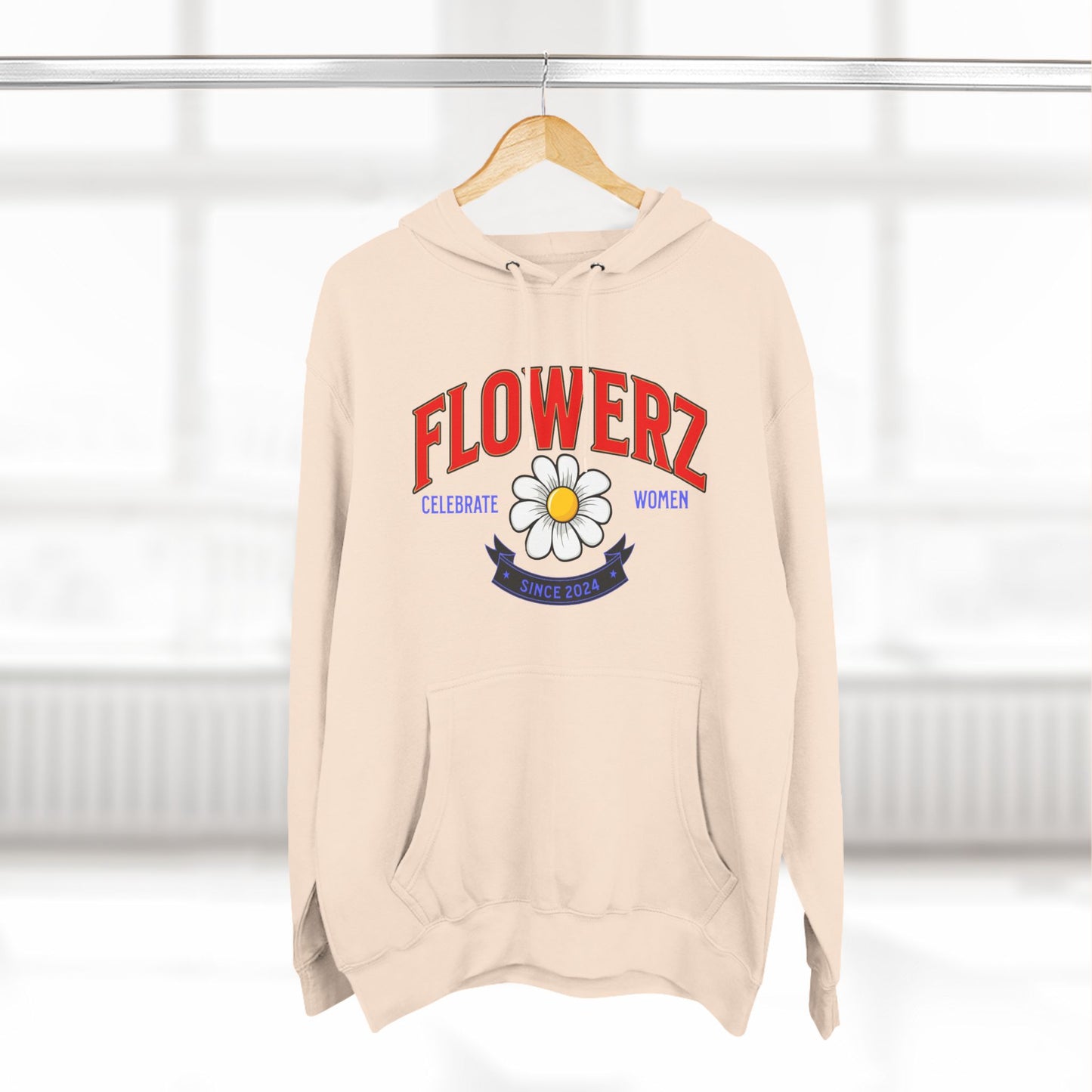 FlowerZ Brand Fleece Hoodie