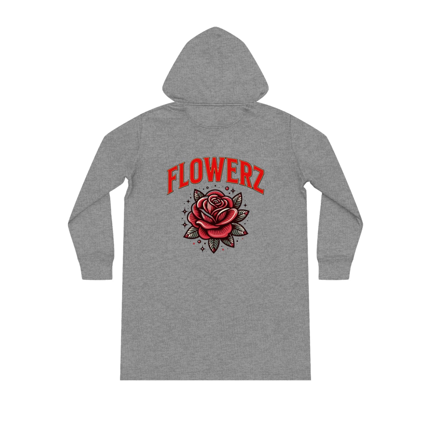 Streeter Hoodie Dress with FlowerZ logo