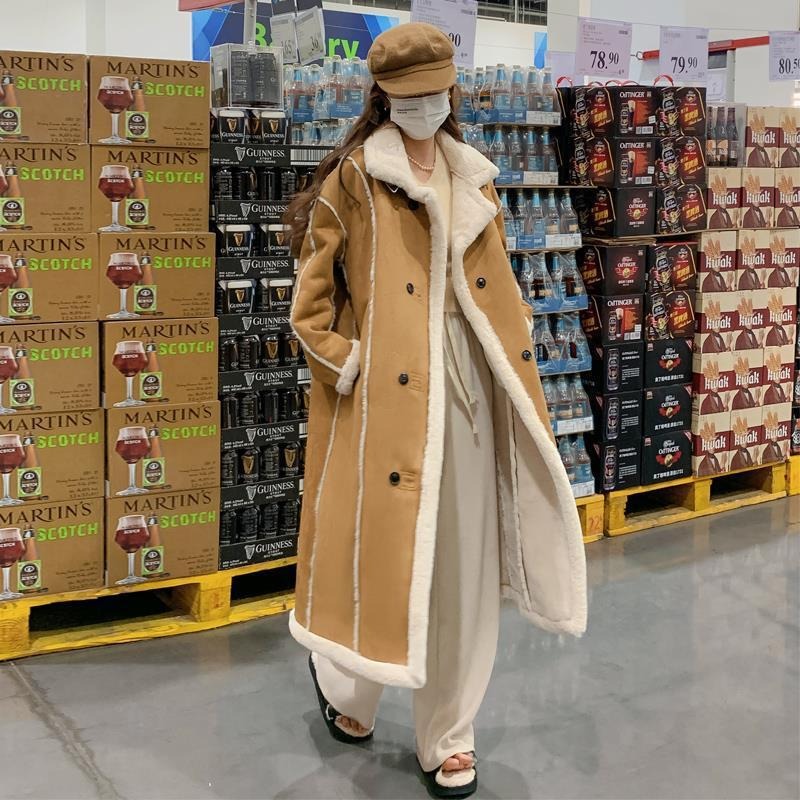 Lamb Fur Coat For Women's Winter Thickened Women's Jacket