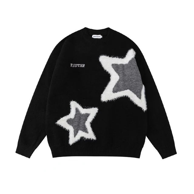 Oversized Star Sweater