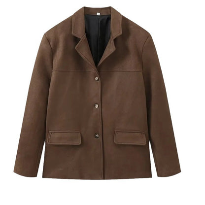 Retro Button-Front Jacket