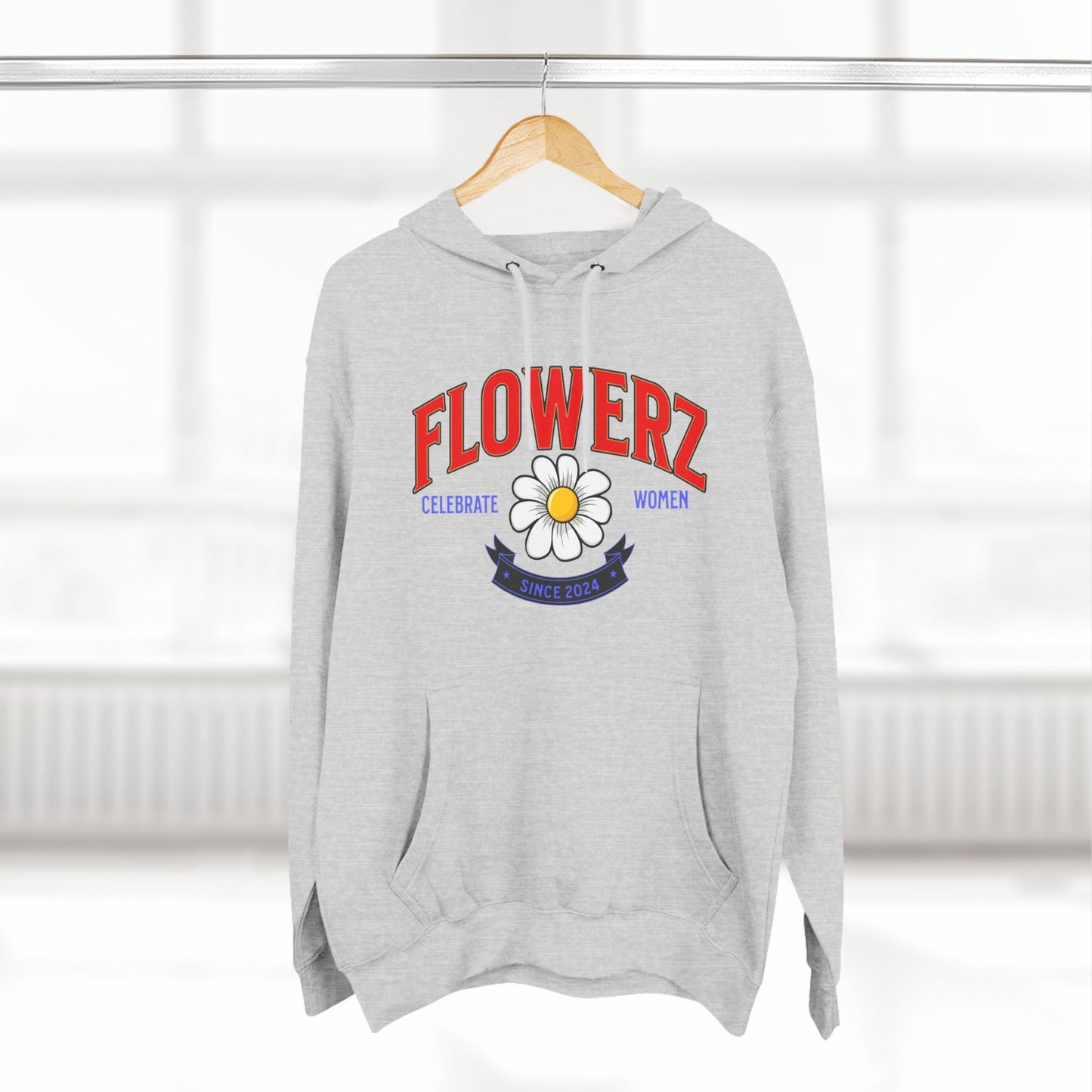 FlowerZ Brand Fleece Hoodie