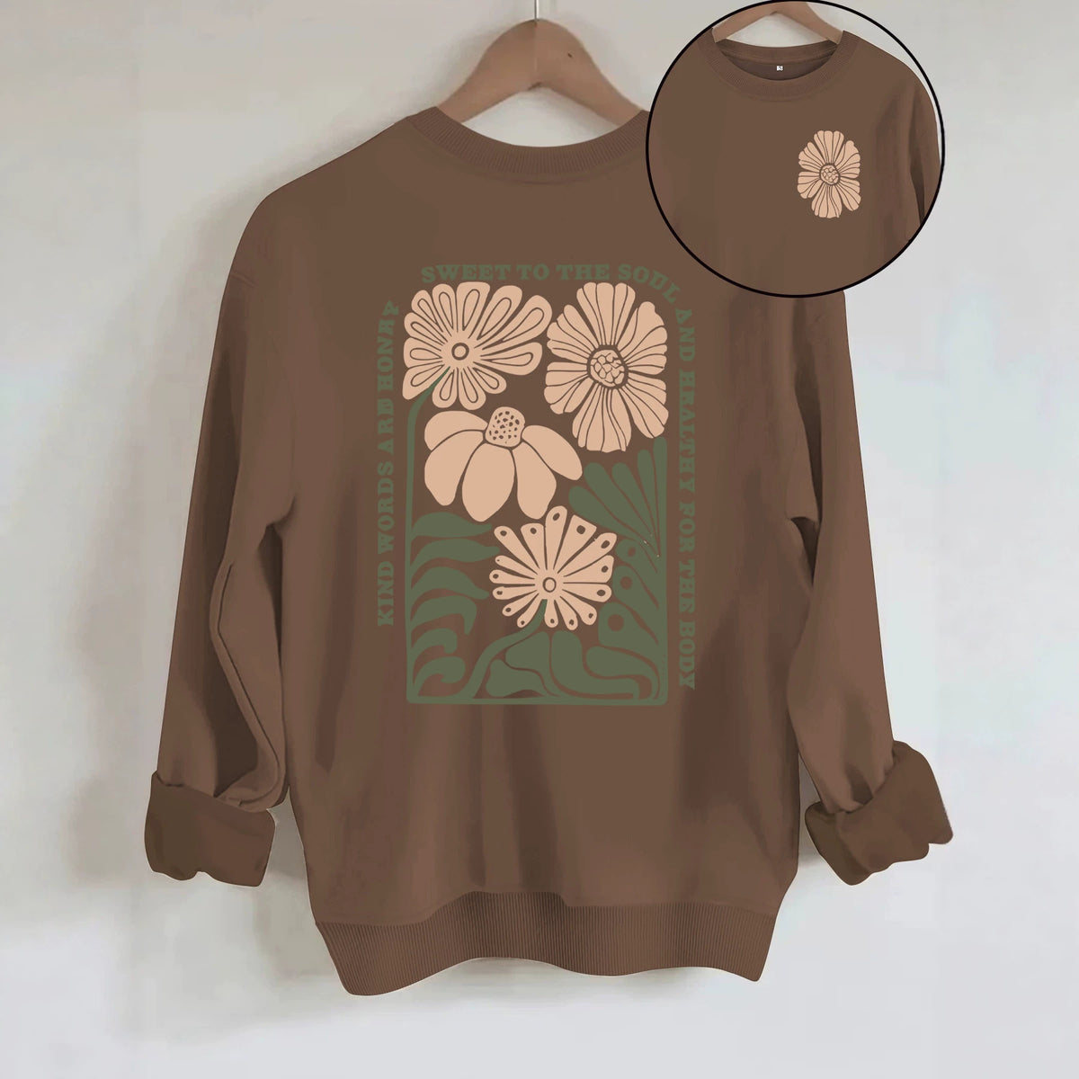 Printed Fleece Sweatshirt