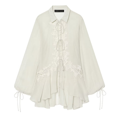 Lace Collar Blouse