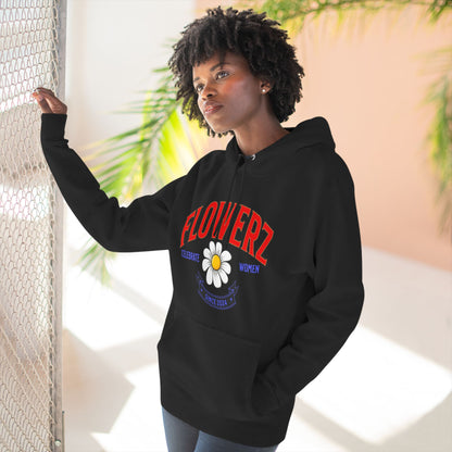 FlowerZ Brand Fleece Hoodie