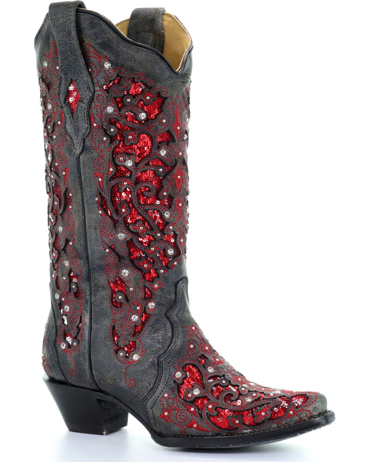 Women’s Floral Embroidered Tall Boots
