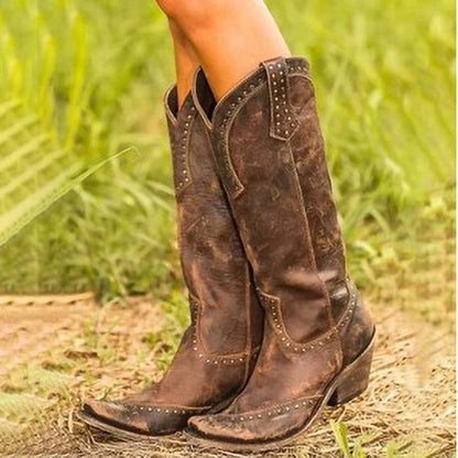 Women’s Studded Tall Boots