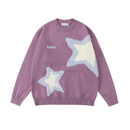 Oversized Star Sweater