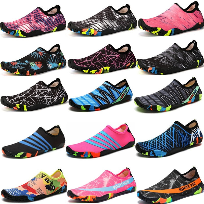 Unisex Stretch-Fabric Water Shoes
