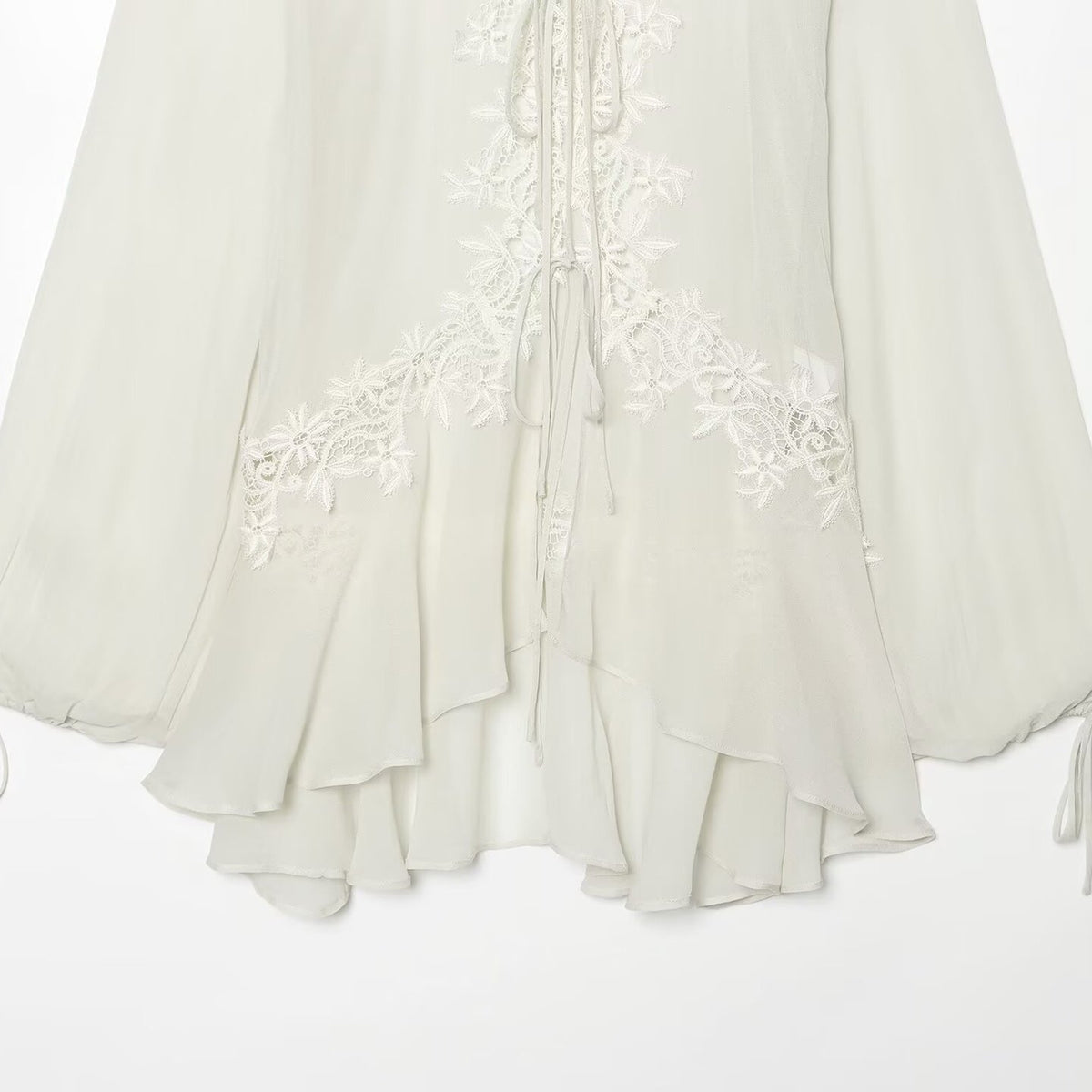 Lace Collar Blouse