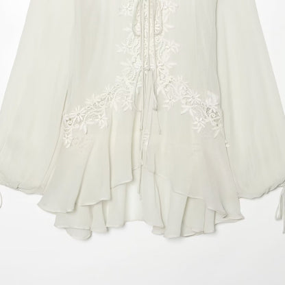 Lace Collar Blouse