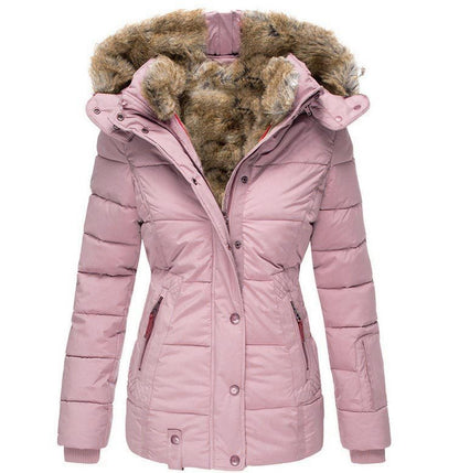 Slim-Fit Hooded Zip Coat