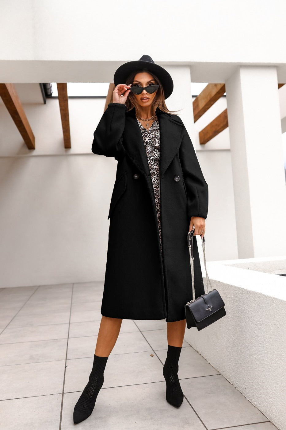 Long Lapel Coat