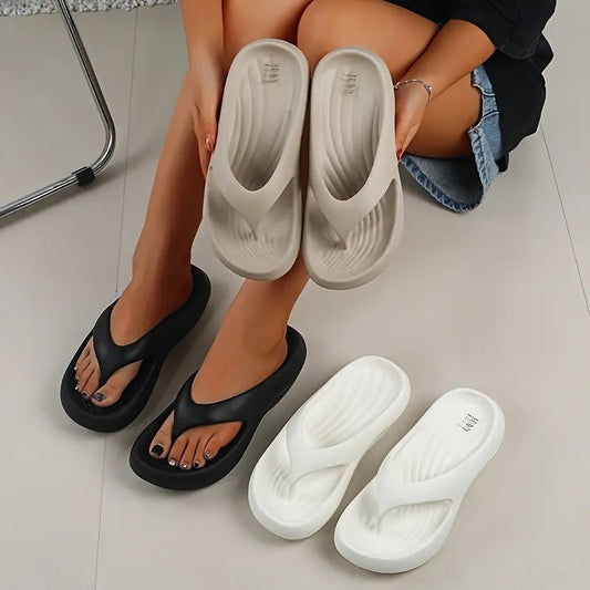 Zenstep Women's Thick-soled Flip-flops