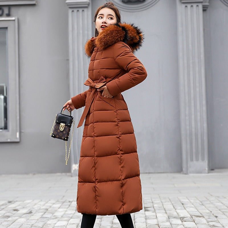 Long Hooded Padded Coat