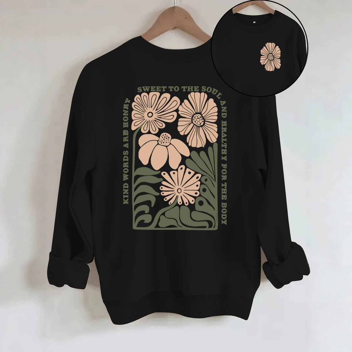 Printed Fleece Sweatshirt