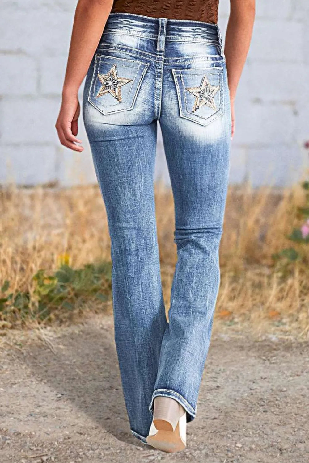 Star Bootcut Jeans