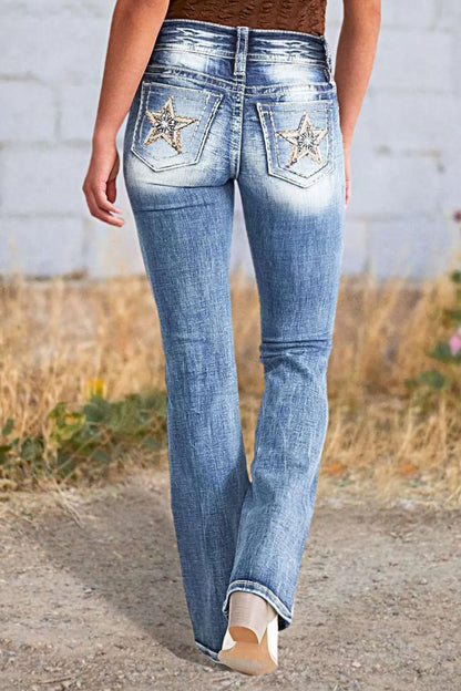 Star Bootcut Jeans