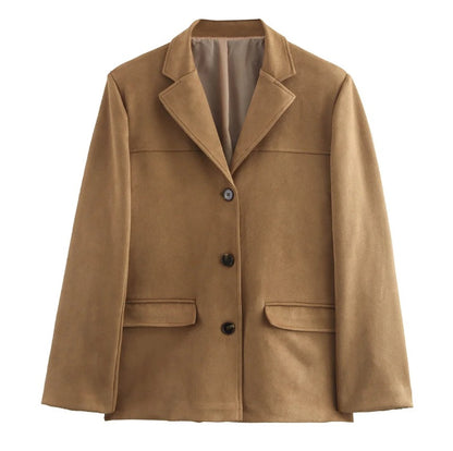 Retro Button-Front Jacket