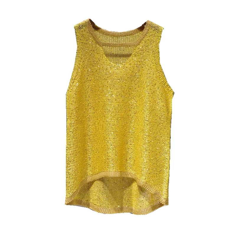 Heart Cutout Tank Top