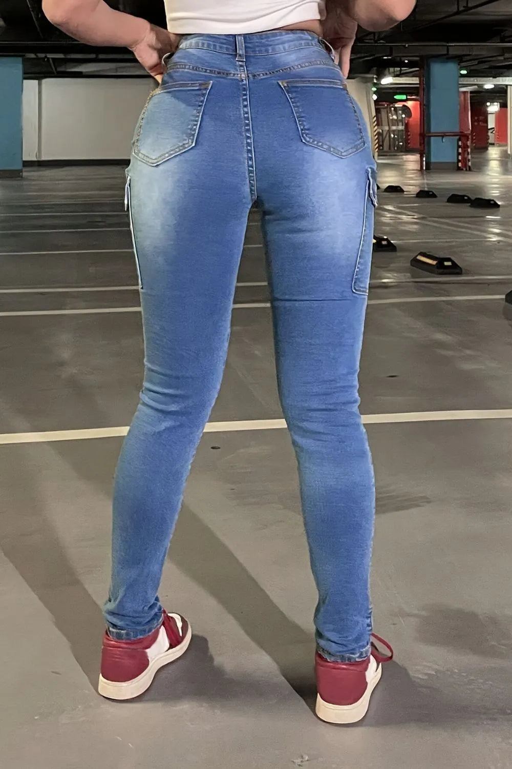 Pocket Skinny Jeans