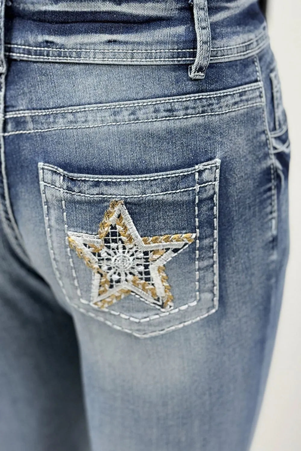 Star Bootcut Jeans