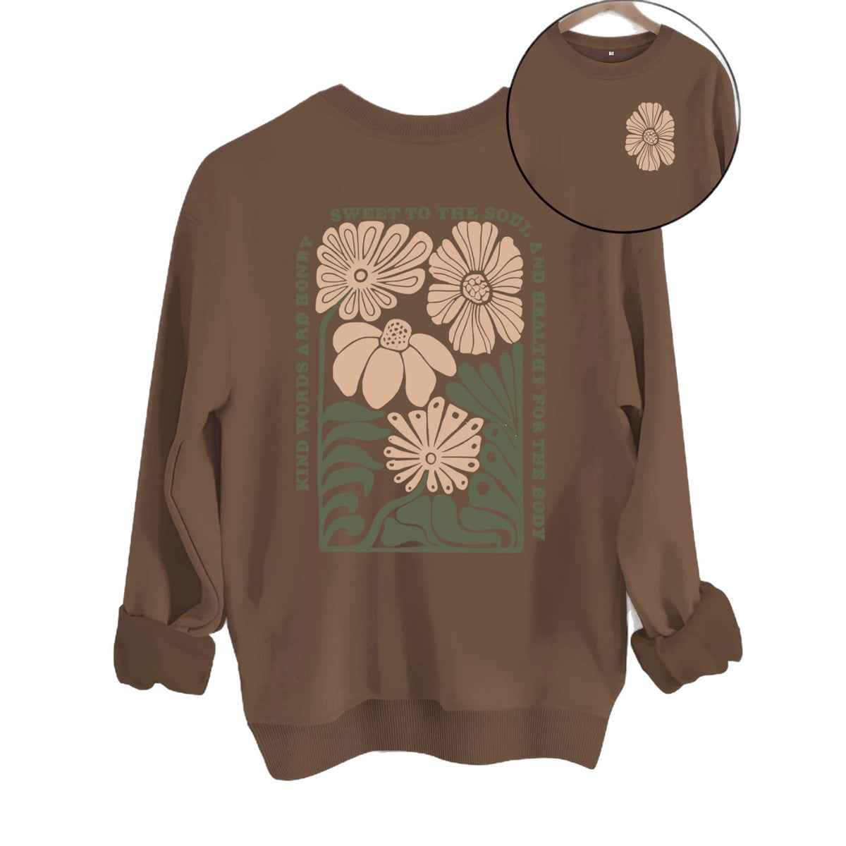 Printed Fleece Sweatshirt