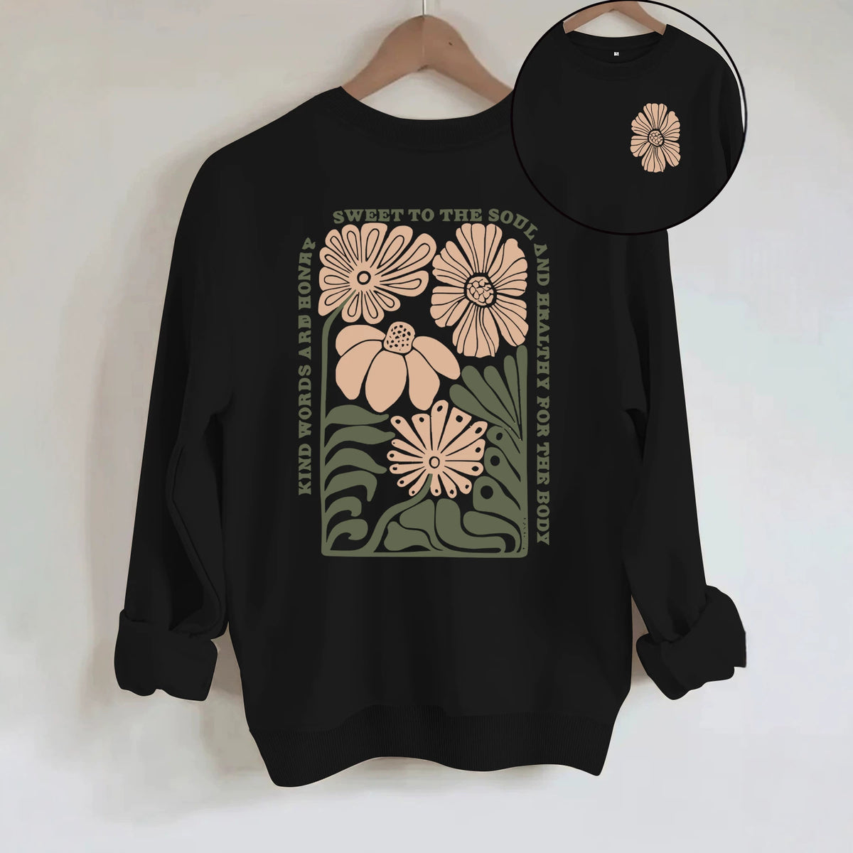Printed Fleece Sweatshirt