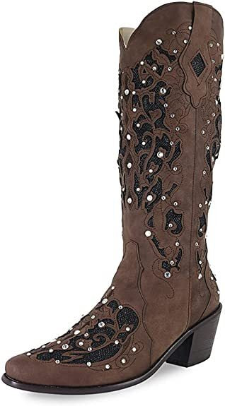 Women’s Floral Embroidered Tall Boots