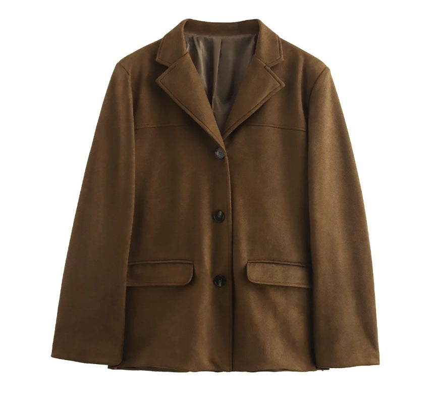 Retro Button-Front Jacket