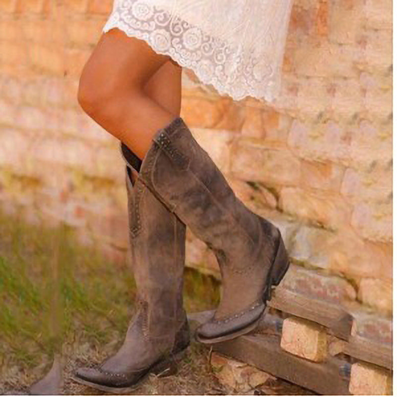 Women’s Studded Tall Boots