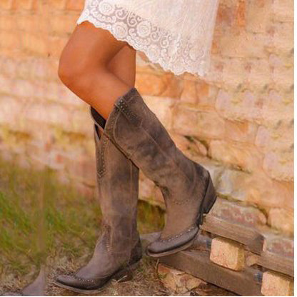 Women’s Studded Tall Boots