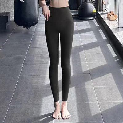 Fleece Thickened Leggings Winter -20 To 5 Shark Pants For Women High Waist Tight Skinny Tummy Control Buttocks Slimming Yoga Pan
