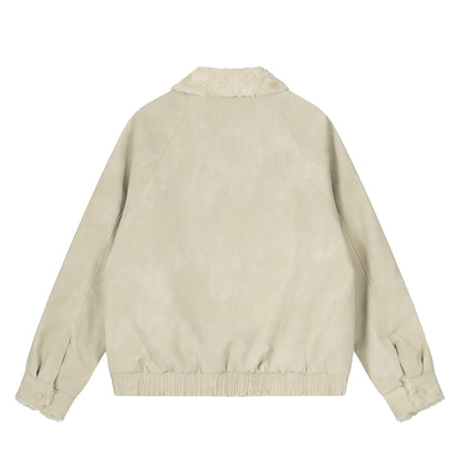 Stand-Collar Zip Coat