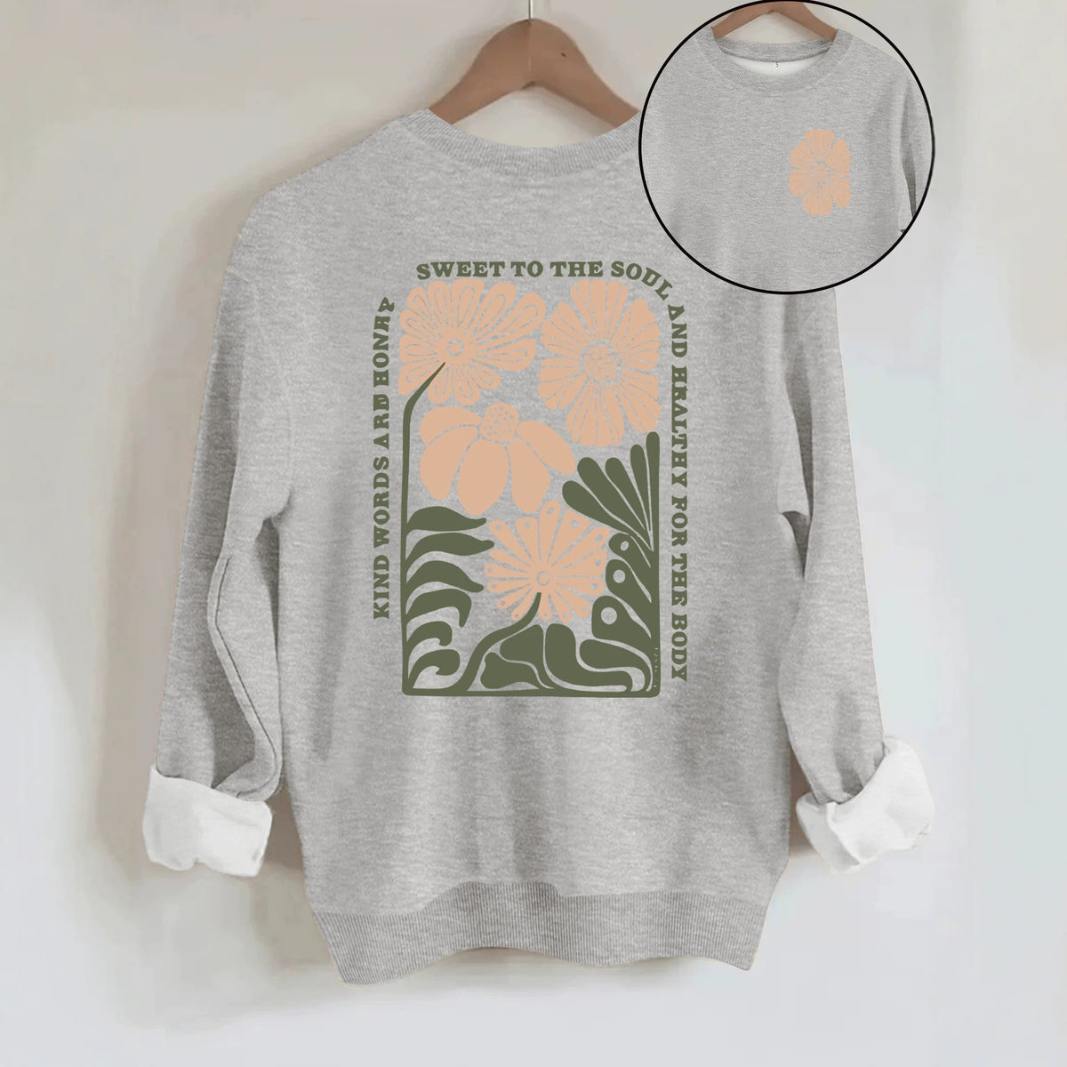 Printed Fleece Sweatshirt