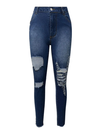 Distressed Skinny Jeans
